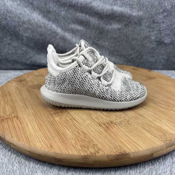 adidas Other - Adidas Tubular Shadow Shoes Kids 6K Knit Gray White Lightweight Comfort BB8888